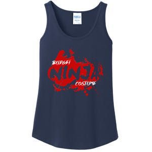 Budget Ninja Costume Funny Halloween Ladies Essential Tank