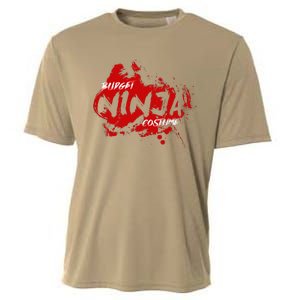 Budget Ninja Costume Funny Halloween Cooling Performance Crew T-Shirt