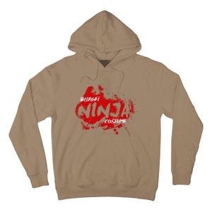 Budget Ninja Costume Funny Halloween Hoodie