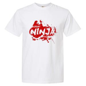 Budget Ninja Costume Funny Halloween Garment-Dyed Heavyweight T-Shirt