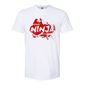 Budget Ninja Costume Funny Halloween Softstyle CVC T-Shirt