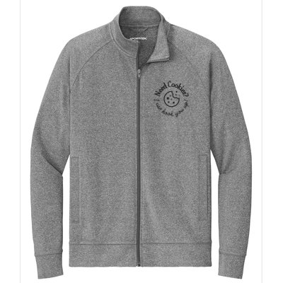 Baking Need Cookies? I Can Hook You Up Stretch Full-Zip Cadet Jacket