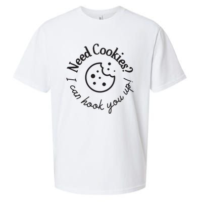 Baking Need Cookies? I Can Hook You Up Sueded Cloud Jersey T-Shirt