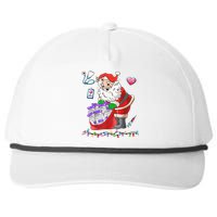 Botox Nurse Christmas Aesthetic Nurse Injecto Botox Santa Snapback Five-Panel Rope Hat