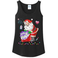 Botox Nurse Christmas Aesthetic Nurse Injecto Botox Santa Ladies Essential Tank