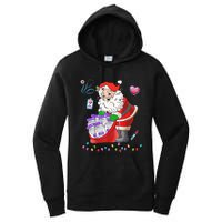 Botox Nurse Christmas Aesthetic Nurse Injecto Botox Santa Women's Pullover Hoodie