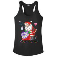 Botox Nurse Christmas Aesthetic Nurse Injecto Botox Santa Ladies PosiCharge Competitor Racerback Tank