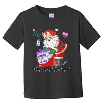 Botox Nurse Christmas Aesthetic Nurse Injecto Botox Santa Toddler T-Shirt