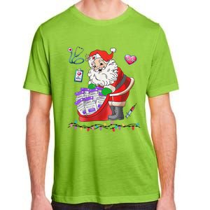 Botox Nurse Christmas Aesthetic Nurse Injecto Botox Santa Adult ChromaSoft Performance T-Shirt