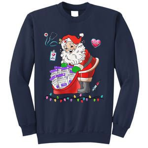 Botox Nurse Christmas Aesthetic Nurse Injecto Botox Santa Sweatshirt