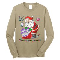 Botox Nurse Christmas Aesthetic Nurse Injecto Botox Santa Long Sleeve Shirt