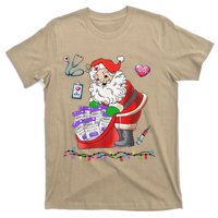 Botox Nurse Christmas Aesthetic Nurse Injecto Botox Santa T-Shirt