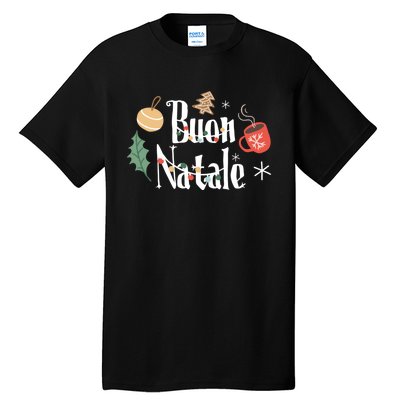 Buon Natale Christmas Italy Italians Gift Tall T-Shirt