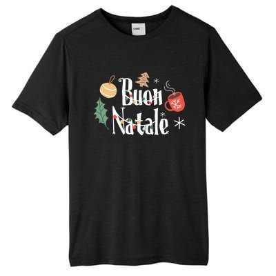 Buon Natale Christmas Italy Italians Gift Tall Fusion ChromaSoft Performance T-Shirt