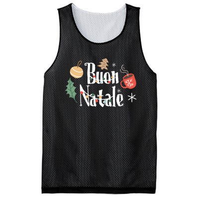 Buon Natale Christmas Italy Italians Gift Mesh Reversible Basketball Jersey Tank