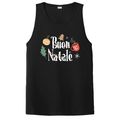 Buon Natale Christmas Italy Italians Gift PosiCharge Competitor Tank