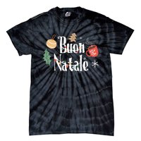 Buon Natale Christmas Italy Italians Gift Tie-Dye T-Shirt