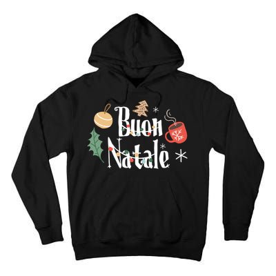 Buon Natale Christmas Italy Italians Gift Tall Hoodie