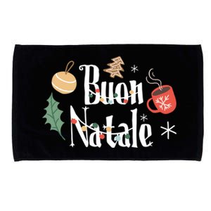 Buon Natale Christmas Italy Italians Gift Microfiber Hand Towel