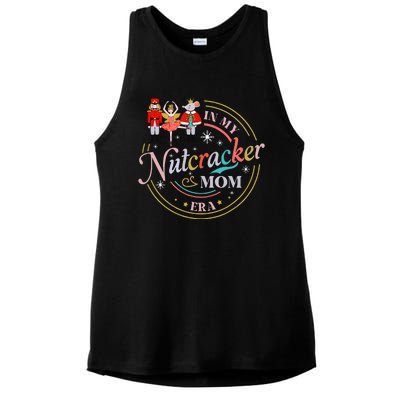 Ballet Nutcracker Christmas In My Nutcracker Mom Era Ladies PosiCharge Tri-Blend Wicking Tank