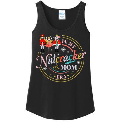 Ballet Nutcracker Christmas In My Nutcracker Mom Era Ladies Essential Tank