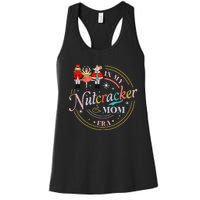 Ballet Nutcracker Christmas In My Nutcracker Mom Era Women's Racerback Tank