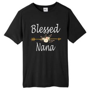 Blessed Nana Cute Mothers Day Gifts Tall Fusion ChromaSoft Performance T-Shirt