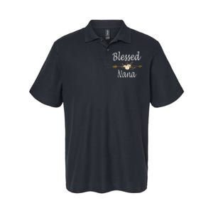 Blessed Nana Cute Mothers Day Gifts Softstyle Adult Sport Polo