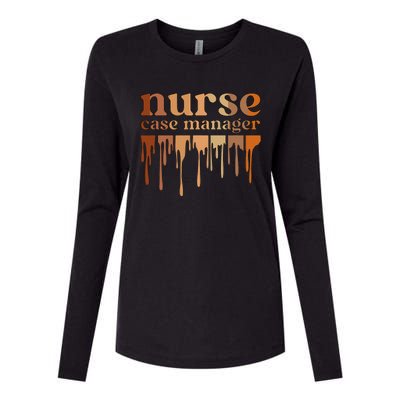 Black Nurse Case Manager African American Case Management Womens Cotton Relaxed Long Sleeve T-Shirt