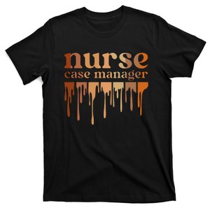 Black Nurse Case Manager African American Case Management T-Shirt