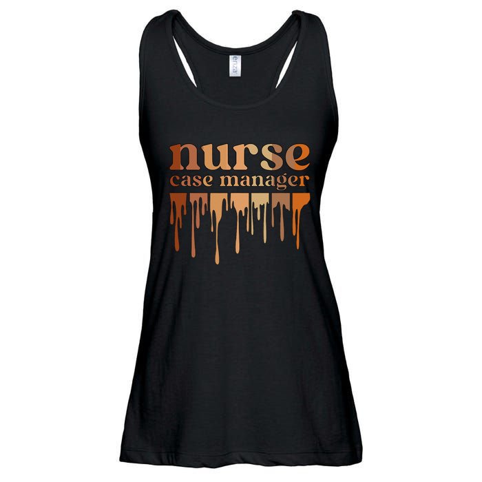 Black Nurse Case Manager African American Case Management Ladies Essential Flowy Tank