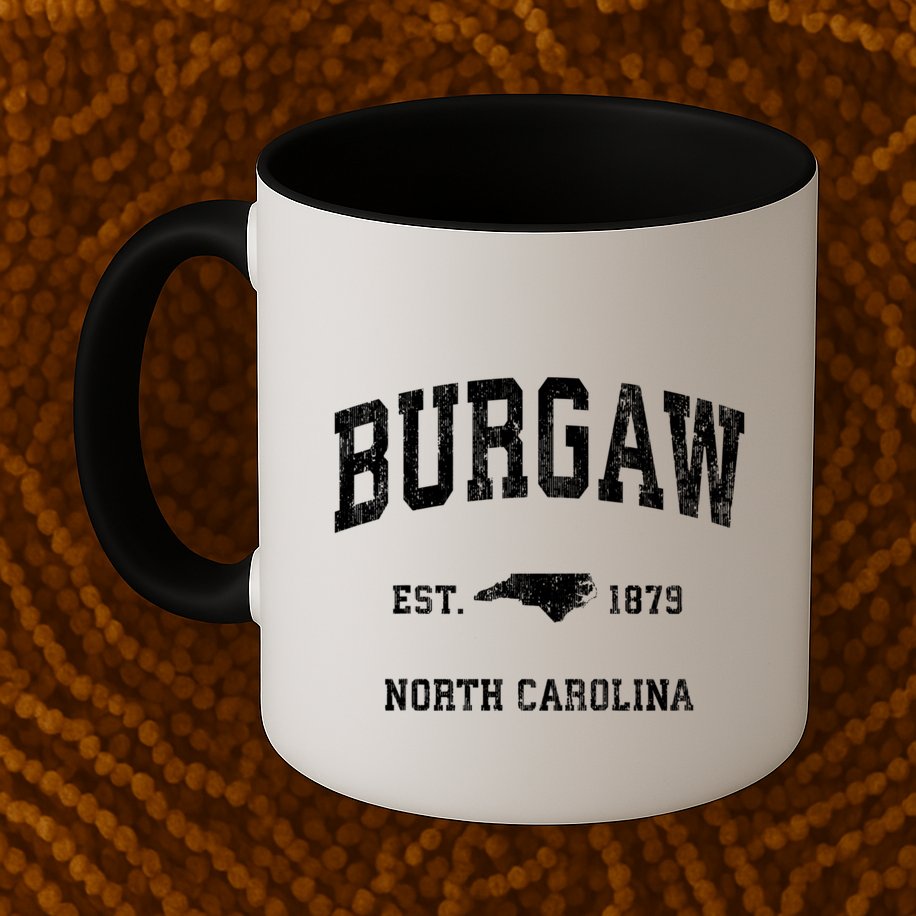 Burgaw North Carolina Nc Vintage Athletic Mug