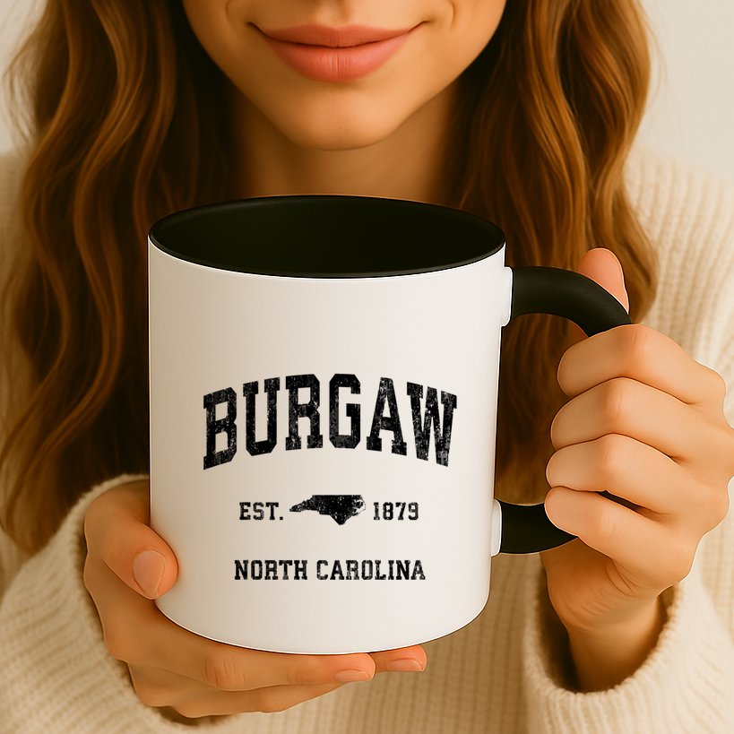 Burgaw North Carolina Nc Vintage Athletic Mug