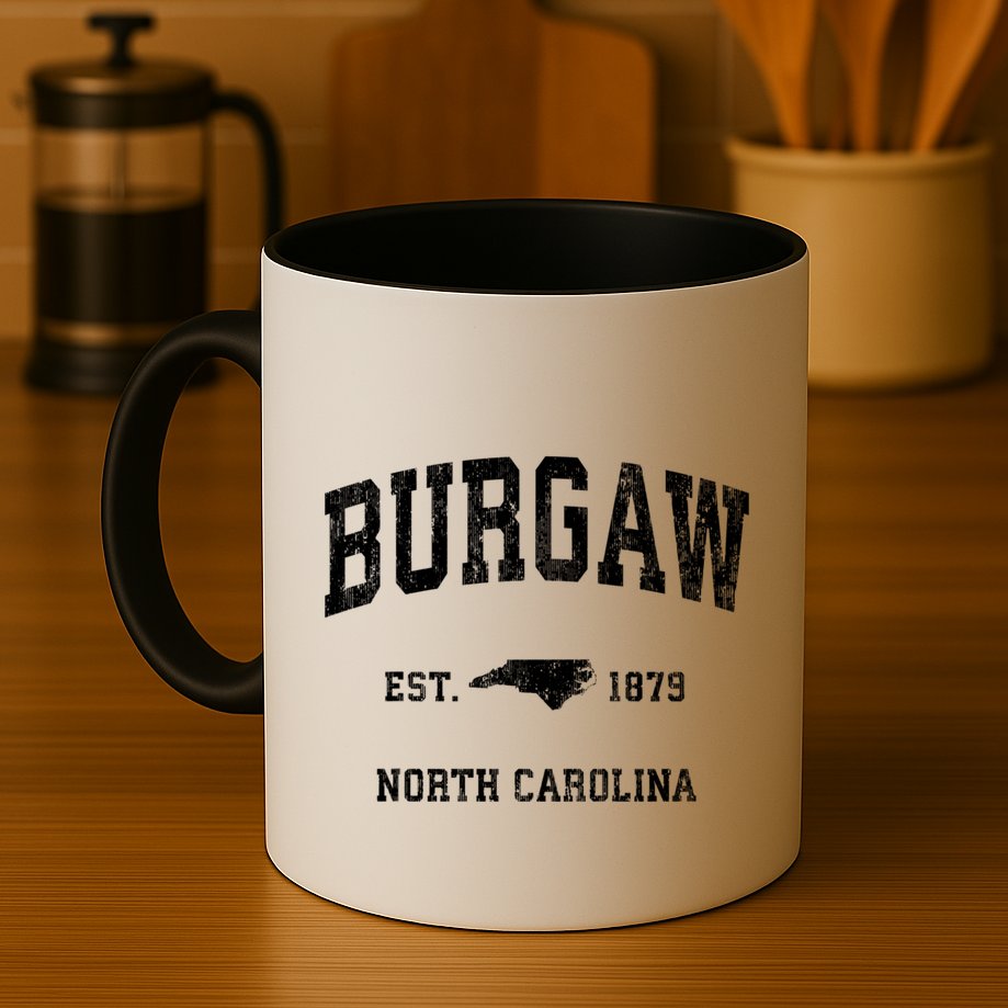 Burgaw North Carolina Nc Vintage Athletic Mug