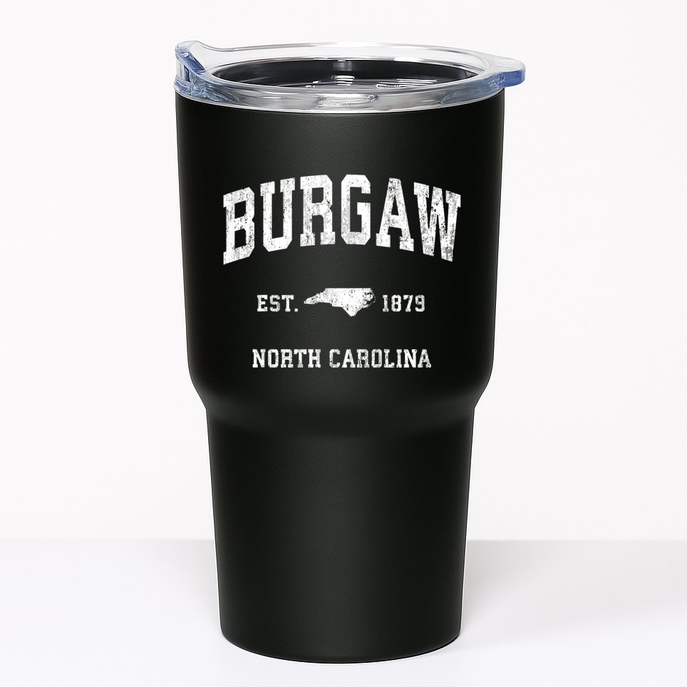 Burgaw North Carolina Nc Vintage Athletic Tumbler