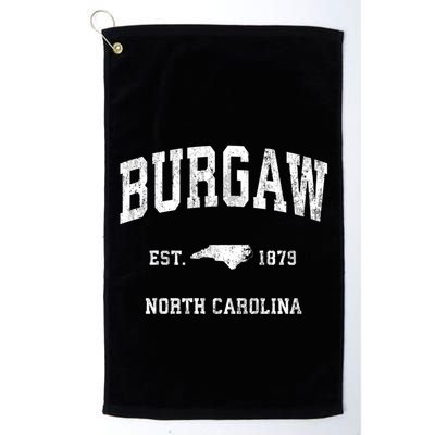 Burgaw North Carolina Nc Vintage Athletic Golf Towel