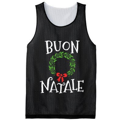 Buon Natale Christmas Italy Italian Merry Xmas Mesh Reversible Basketball Jersey Tank