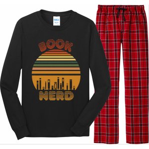 Book Nerd Cute Gift Long Sleeve Pajama Set