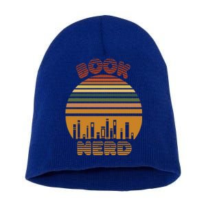 Book Nerd Cute Gift Short Acrylic Beanie