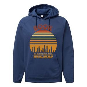 Book Nerd Cute Gift Performance Fleece Hoodie