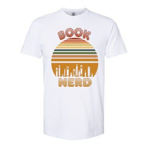 Book Nerd Cute Gift Softstyle CVC T-Shirt