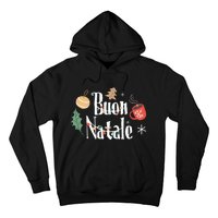 Buon Natale Christmas Italy Italians Long Sleeve Hoodie