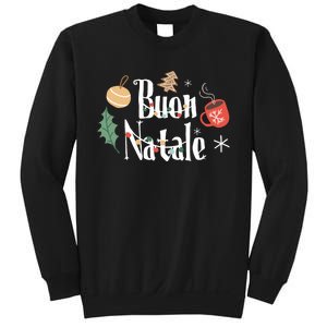 Buon Natale Christmas Italy Italians Long Sleeve Sweatshirt