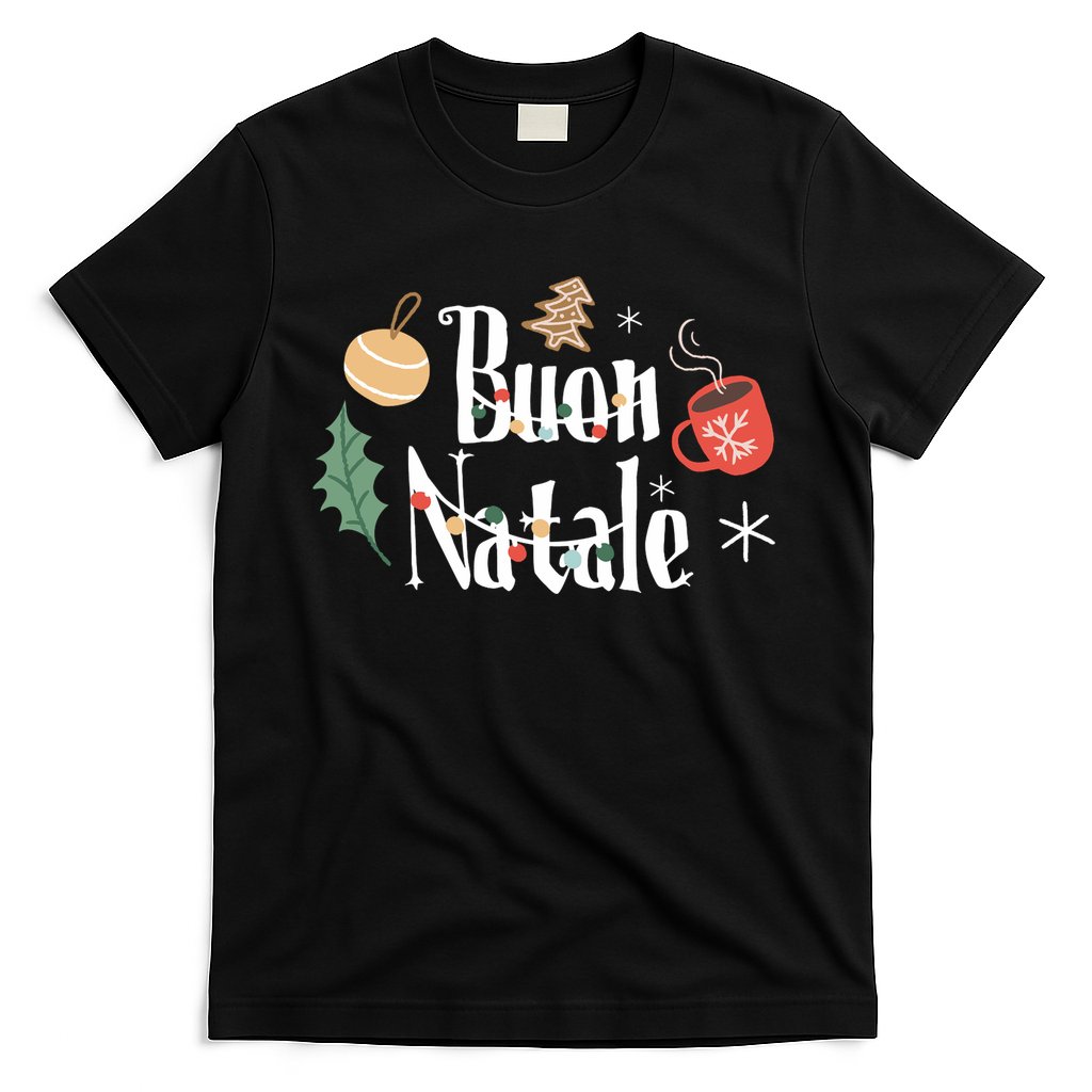 Buon Natale Christmas Italy Italians Long Sleeve T-Shirt
