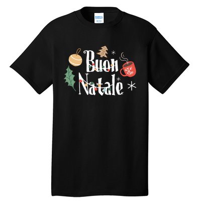 Buon Natale Christmas Italy Italians Long Sleeve Tall T-Shirt