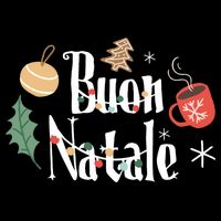 Buon Natale Christmas Italy Italians Long Sleeve Impact Tech Backpack