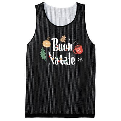 Buon Natale Christmas Italy Italians Long Sleeve Mesh Reversible Basketball Jersey Tank