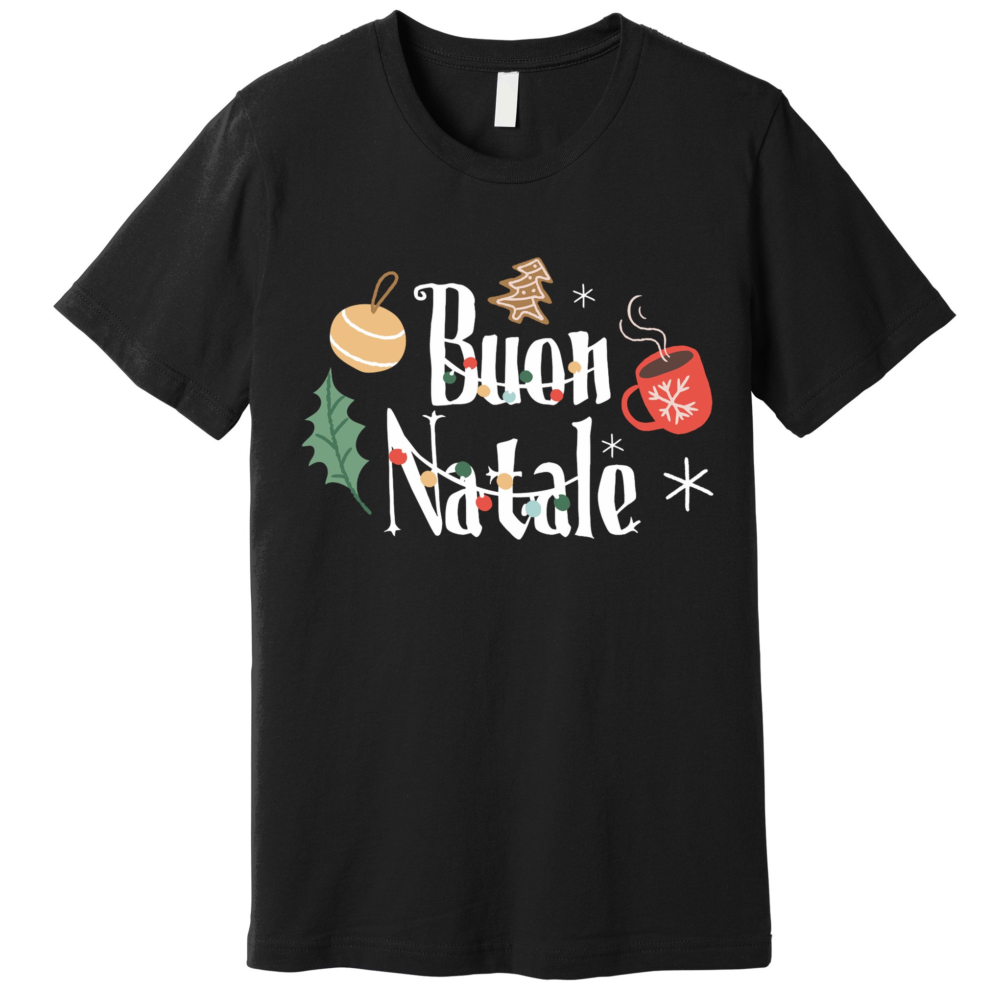 Buon Natale Christmas Italy Italians Long Sleeve Premium T-Shirt