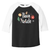 Buon Natale Christmas Italy Italians Long Sleeve Toddler Fine Jersey T-Shirt