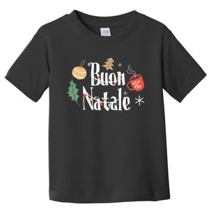 Buon Natale Christmas Italy Italians Long Sleeve Toddler T-Shirt